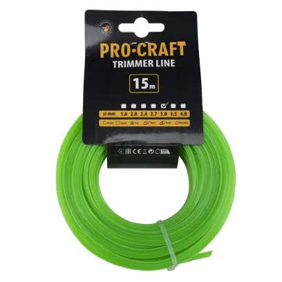 Struna žacia (3mm) (15m) hviezda PROCRAFT ZI-3/15