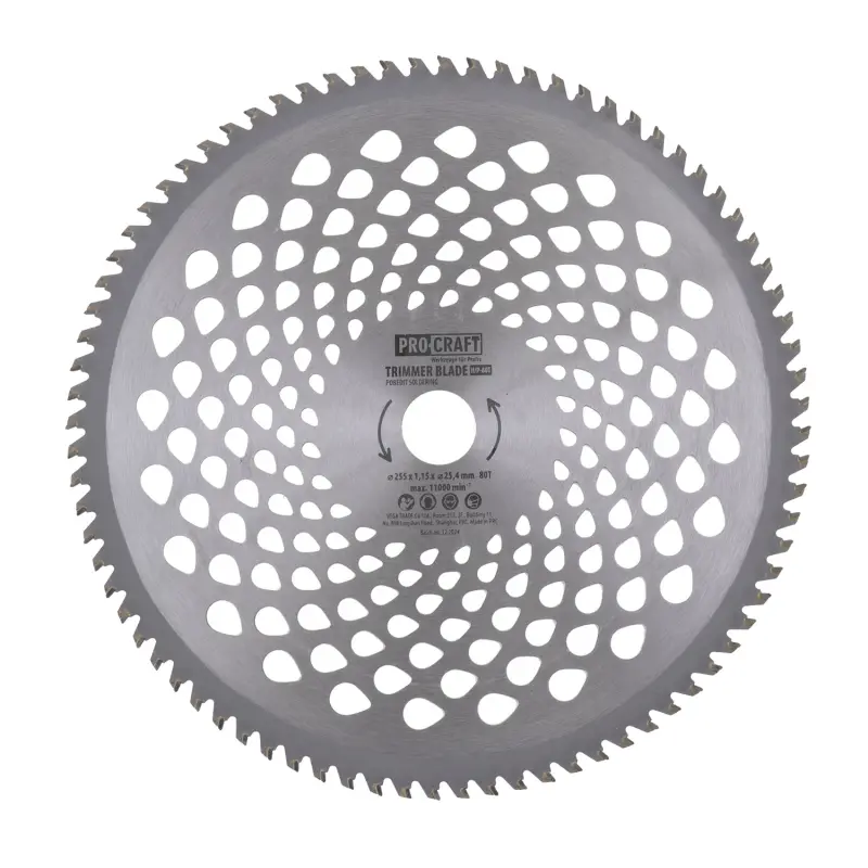 Nôž krovinorezu (kotúč) (D255*25.4) 80T PROCRAFT | H-80T
