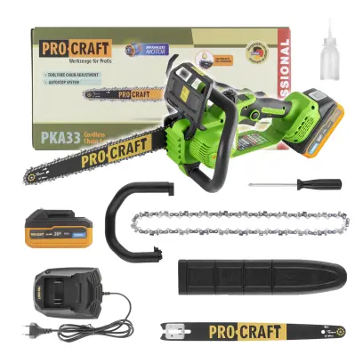 Aku reťazová píla Procraft PKA33