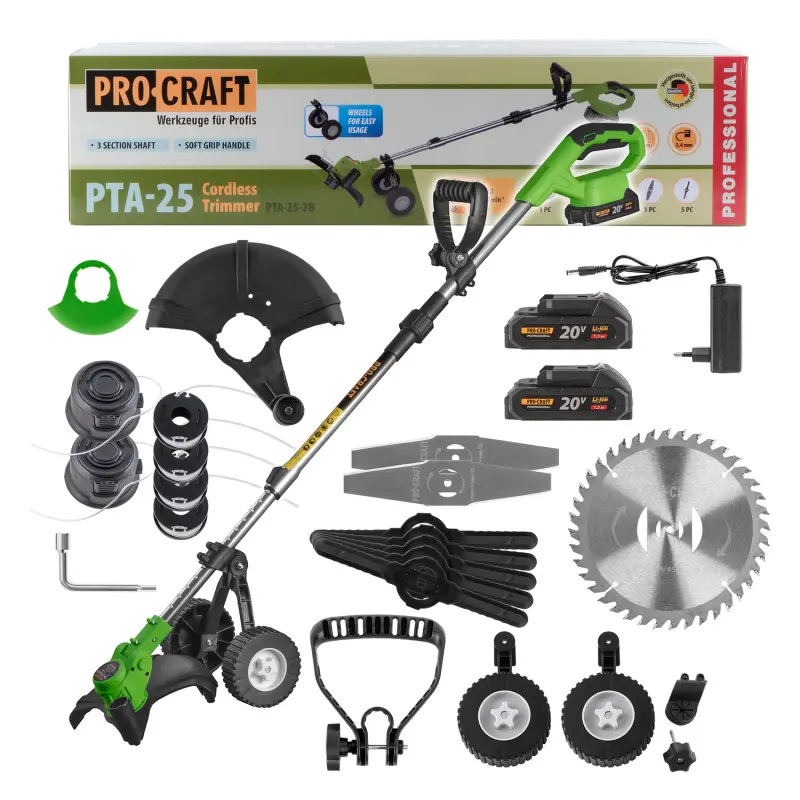 Aku vyžínač Procraft PTA-25-2B | PTA-25-2B