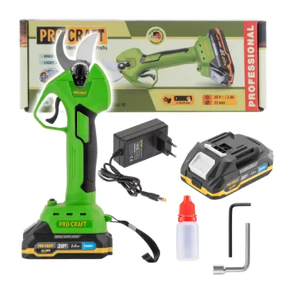 Aku nůžky na větve Procraft ES25Li (PRCES25Li)