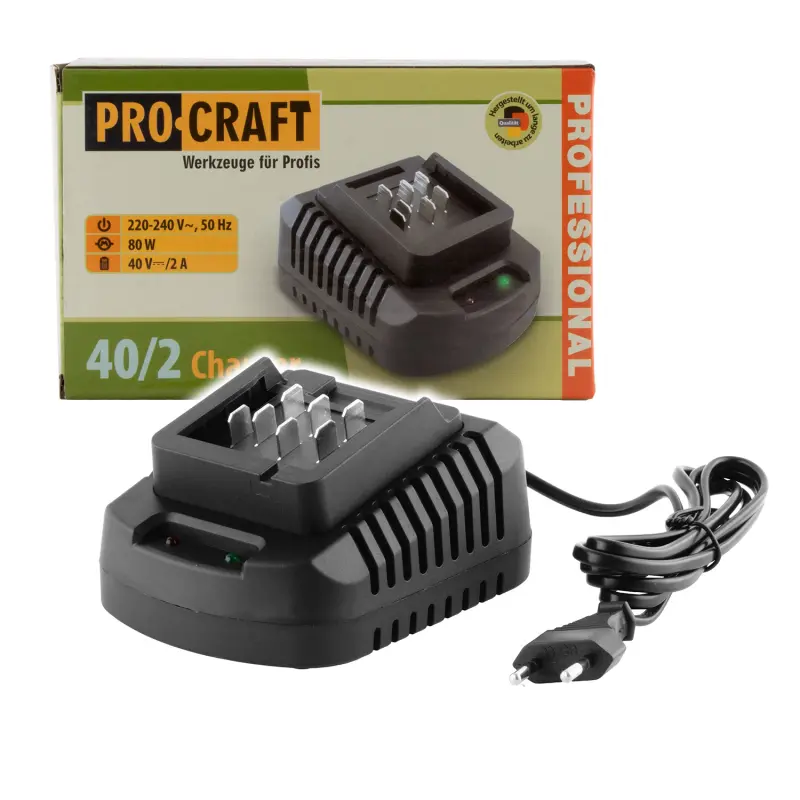 Nabíjačka pre batéria 20/40 Li-ion batéria Procraft 40/2 | 40/2