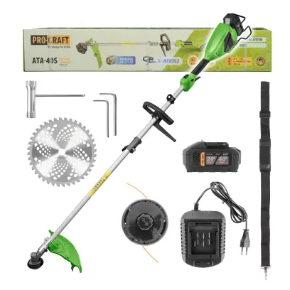 Aku křovinořez Procraft ATA-40S, 40V
