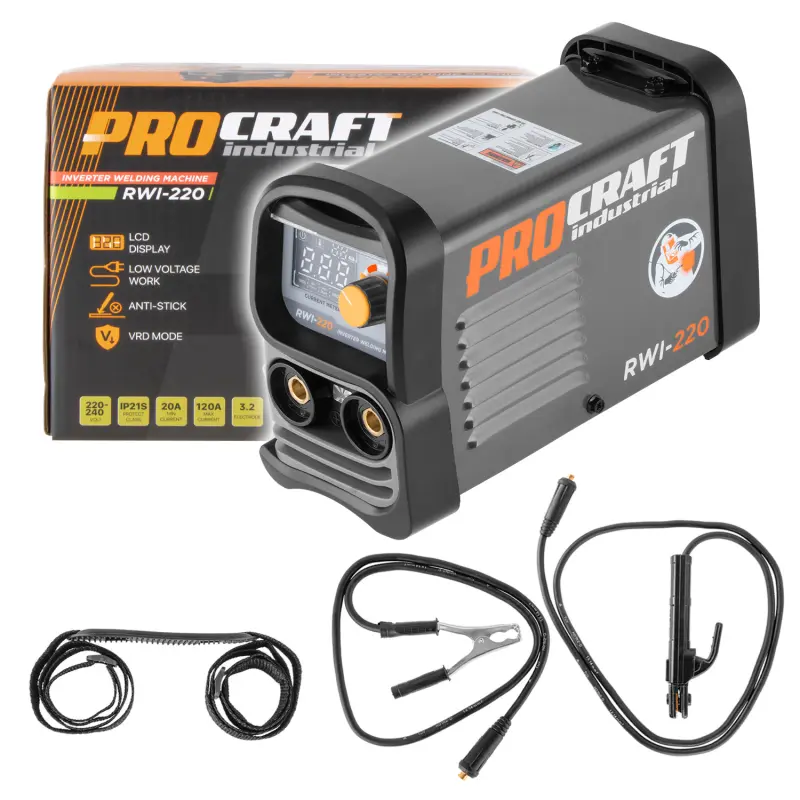 Zvárací invertor Procraft RWI-220 | RWI-220