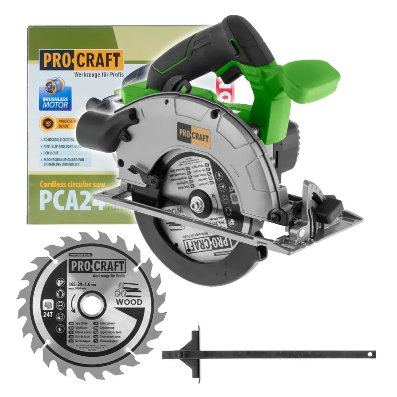 Aku kotoučová pila Procraft PCA24bb (bez baterie a nabíječky)