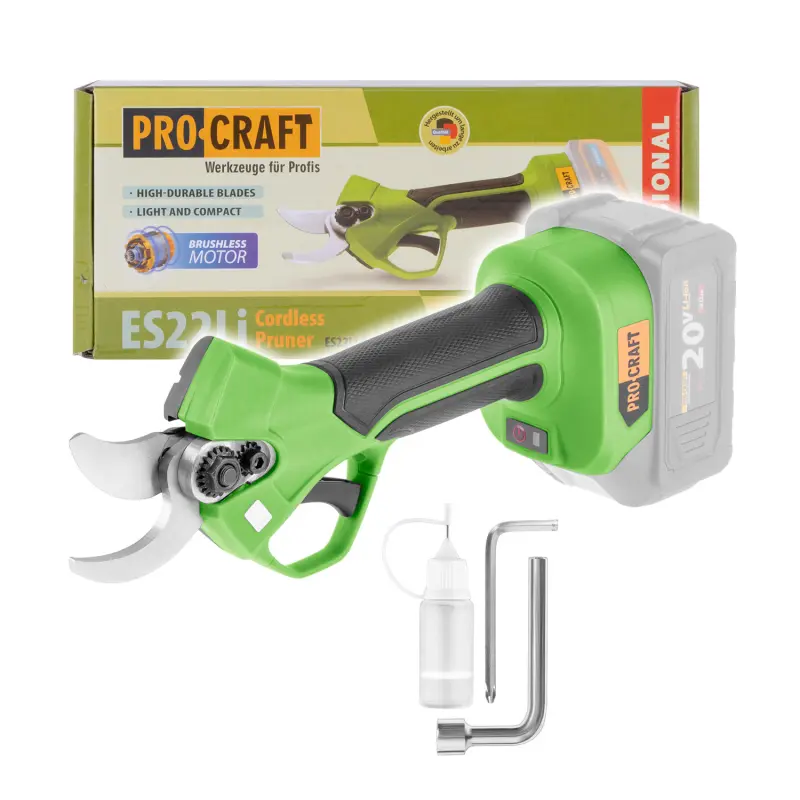 Aku nožnice na konáre Procraft ES22Li (bez batérie a nabíjačky) | ES22Libb