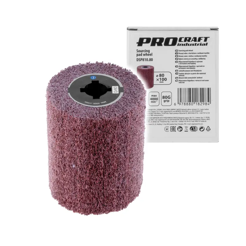 Brúsny valec z netkanej textílie Procraft DSP810.80 | DSP810.80