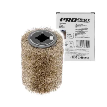 Brusný válec z ocelového drátu Procraft DSW810 (PRCDSW810)