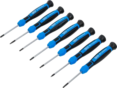 Přesné šroubováky SL, PH a T-profil BGS 4881 Sada 7 dílů (BGS104881)