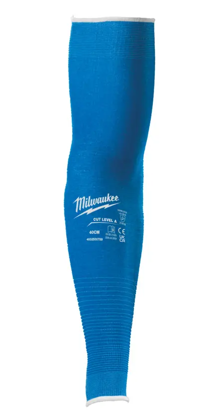 Chladící návlek Milwaukee na ruce - rukávník 40 cm, ochrana proti proříznutí A, 1 ks, 4932500792