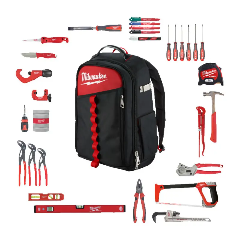 Sada nářadí pro instalatéry v batohu PACKOUT™