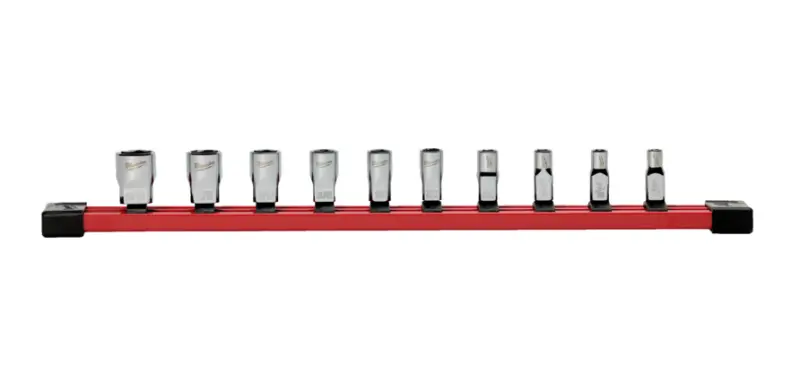 Sada nástrčných hlavic Milwaukee 1/4", SAE socket, 10 ks, 4932501802