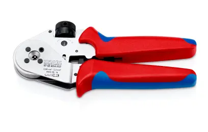 Lisovacie kliešte 180 mm Knipex 97 52 63 A štvortrnové (K 97 52 63 A)