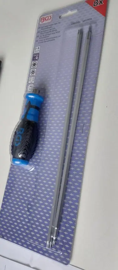 Šroubovák s výměnnými čepelemi pro Torx a pro Torx Plus s otvorem - VÝPRODEJ