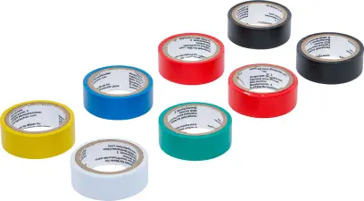 Kraftmann 80838 Viacfarebné lepiace pásky 18 mm x 3 m - 8 dielov