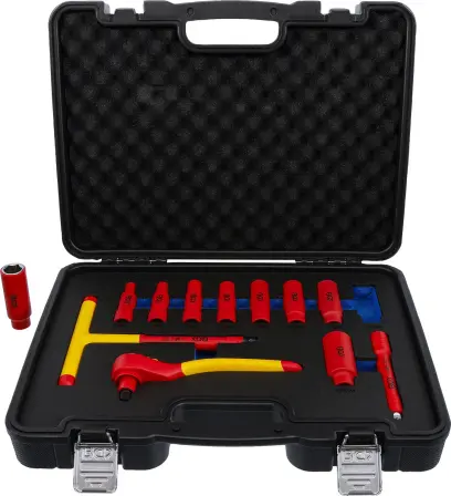 BGS 7146 VDE nástrčné hlavice 3/8" 7 – 22 mm - 12 dielov