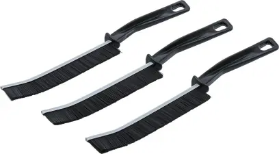 Kraftmann 50915 Tuhé kefy na čistenie rohov 230 mm - 3 diely