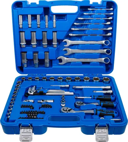 BGS 74701 Gola sada 1/4" - 3/8" vrátane kľúčov - 92 dielov