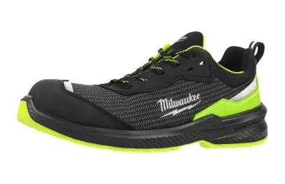 Bezpečnostní obuv Milwaukee FLEXTRED s vysokou viditelností, textilní svršek, FXT S1PS Green 1L616166 SC FO SR ESD, zelená barva (vel.40), 4932501354