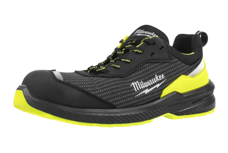 Bezpečnostní obuv Milwaukee FLEXTRED s vysokou viditelností, textilní svršek, FXT S1PS Yellow 1L515155 SC FO SR ESD, žlutá barva (vel.37), 4932501455