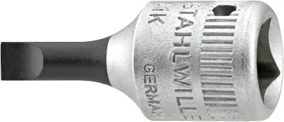 Bit skrutkovača 1/4" 0,6x3,5 mm L28 mm