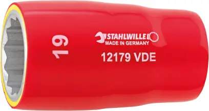 Nadstavec nástrčného kľúča VDE 1/2" 17 mm