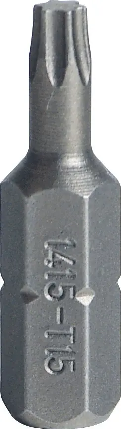 Bit 1/4" T15 dĺžka 25 mm