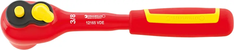 Jemný zub VDE gombíkový rýchloupínací kľúč 3/8" dĺžka 197 mm