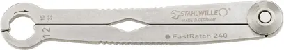 Račňový kľúč 12 15/32 L.146 mm