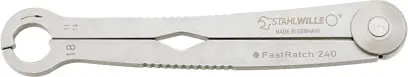 Račňový kľúč 18 11/16 L. 212 mm