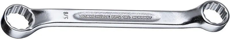 Dvojitý očkový kľúč 1/2x9/16 L.141 mm