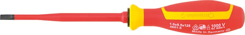 Skrutkovač VDE 1x5,5 mm, dĺžka 125 mm