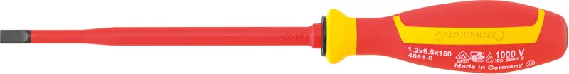 Skrutkovač VDE 1,5x6,5 mm, dĺžka 150 mm