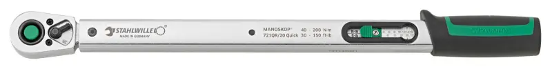 Momentový kľúč 1/2" Stahlwille 50204120 Standard MANOSKOP® 721QR/20 QUICK (40 ÷ 200 Nm)