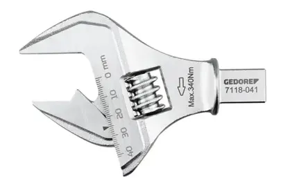 Nadstavec mom. kľúče - nastaviteľný kľúč Gedore 3544508 8 ÷ 41 mm. Typ 7118-041 (14 x 18 mm) (GED3544508)