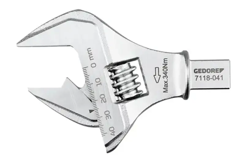 Nadstavec mom. kľúče - nastaviteľný kľúč Gedore 3544508 8 ÷ 41 mm. Typ 7118-041 (14 x 18 mm) (GED3544508)