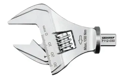 Nadstavec mom. kľúče - nastaviteľný kľúč Gedore 3544478 5 ÷ 30 mm. Typ 7112-030 (9 x 12 mm) (GED3544478)