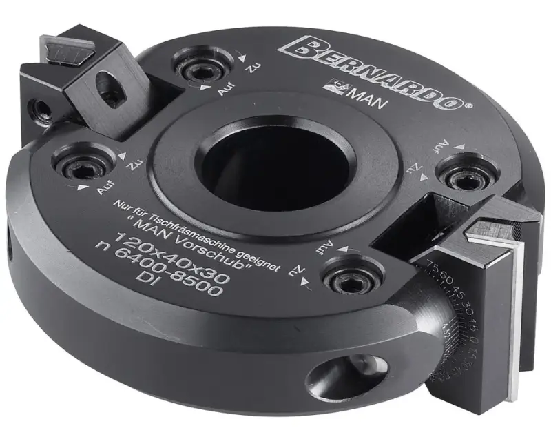 Nastaviteľná uhlová hlava Bernardo 120 x 40 x 30 mm - Z2/2x 45° (BER162250)