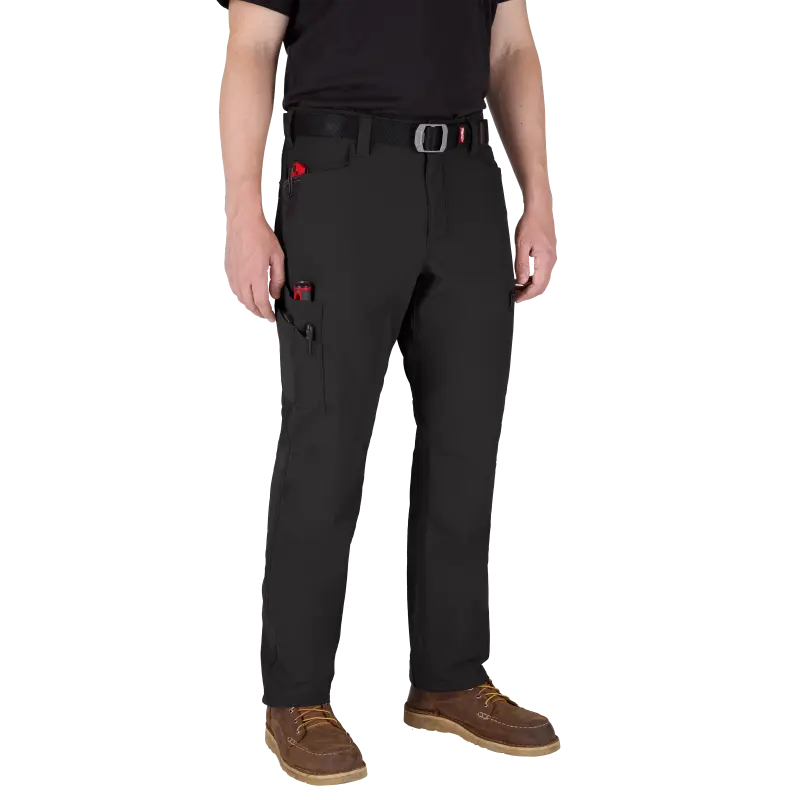 Pracovní kalhoty MILWAUKEE FREEFLEX Stretch, černé, Vel. 44/XS, 4932502062