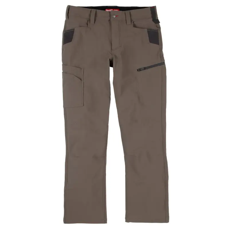 Pracovní kalhoty MILWAUKEE FREEFLEX Stretch, hnědé, Vel. 64/XXXL, 4932502061