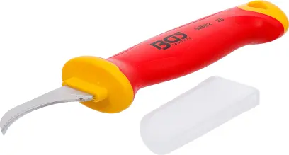 Káblový nôž VDE 180 mm BGS 35893 háková čepeľ (BGS1035893)
