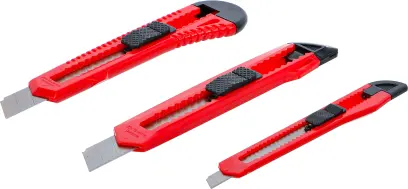 Odlamovacie nože, čepeľ 9/18 mm Kraftmann 50599 - 3 diely (BGS1050599)