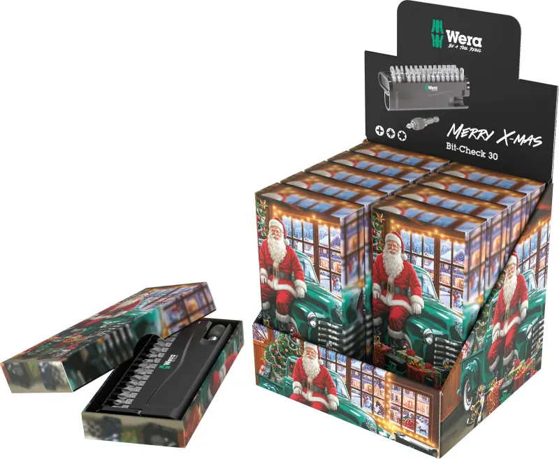 Wera 135824 Vianočná sada bitov Bit-Check 30 Christmas 2026 - Sada 30 dielov (W05135824001)
