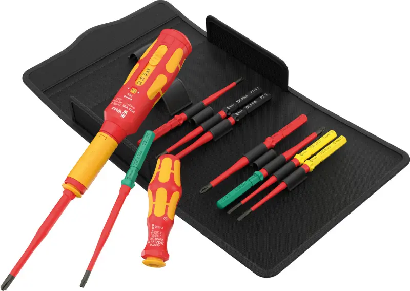Wera 006634 Náradie pre skrutkové spoje rozvádzačov regulácia otáčok Kraftform Kompakt VDE Safe-Torque Basic 1 - 11 dielov (W05006634001)