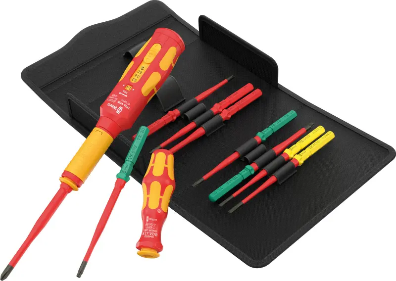 Wera 006635 Náradie pre skrutkové spoje rozvádzačov regulácia otáčok Kraftform Kompakt VDE Safe-Torque Basic 2 - 11 dielov (W05006635001)