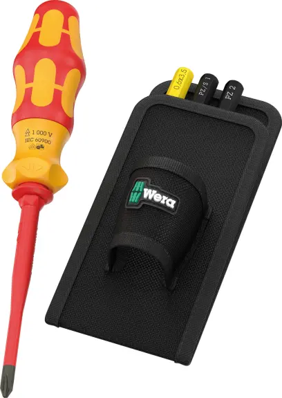 Wera 006620 Kraftform Kompakt VDE GO RA 1 - ručný držiak 837 aj RA s račňovou funkciou a vymeniteľné čepele - 5 dielov (W05006620001)