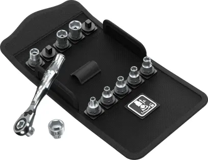 Wera 135021 Gola sada 1/4" a HEX 11 mm Kraftform Kompakt Zyklop Mini 2. Sada 1 - 11 dielov (W05135021001)