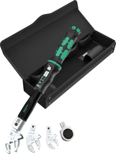Wera 136062 Momentový kľúč Click-Torque X 2 pre nástrčné nástroje 14x18mm (10 ÷ 50 Nm). Typ 9558 - 5 dielov (W05136062001)