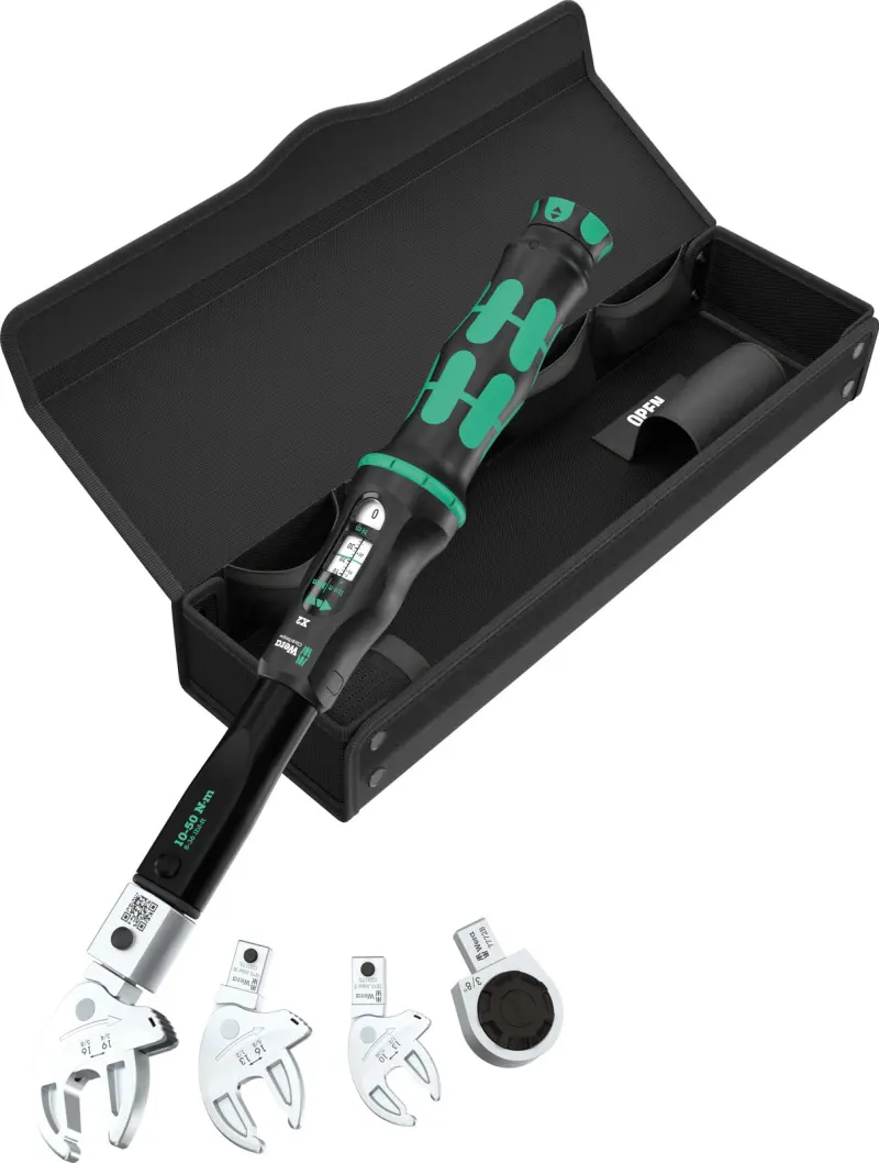 Wera 136062 Momentový kľúč Click-Torque X 2 pre nástrčné nástroje 14x18mm (10 ÷ 50 Nm). Typ 9558 - 5 dielov (W05136062001)