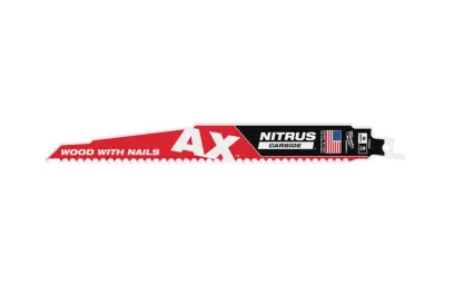 Pílový list Milwaukee TCT AX NITRUS 230X5, demolačné plátky Heavy Duty AX so zubami NITRUS CARBIDE, 48477252